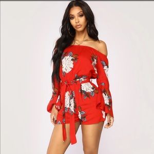 Floral Romper Jumpsuit